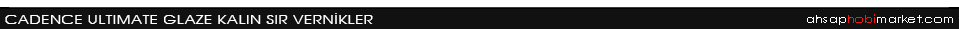 Ultimate Glaze Kalın Sır Vernikler Banner