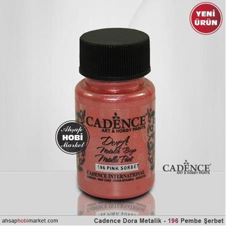 Cadence Dora Metalik Pembe Şerbet No:196