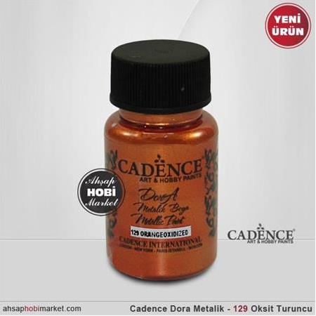Cadence Dora Metalik Oksit Turuncu No:129
