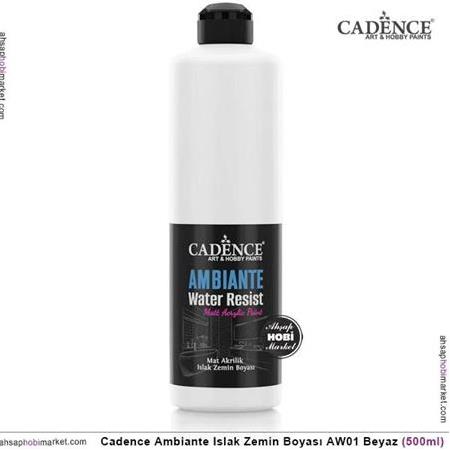 Cadence Ambiante Islak Zemin Boyası Beyaz 500ml AW01