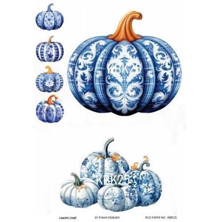 LineArt Kabak Desenli Pirinç Dekopaj - Model : KBK025