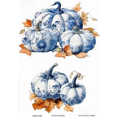 LineArt Kabak Desenli Pirinç Dekopaj - Model : KBK022