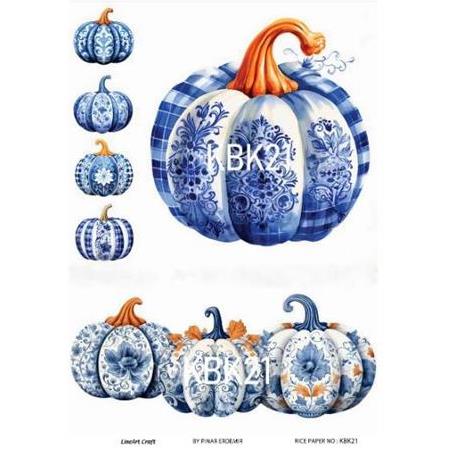 LineArt Kabak Desenli Pirinç Dekopaj - Model : KBK021