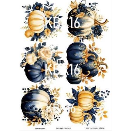 LineArt Kabak Desenli Pirinç Dekopaj - Model : KBK016