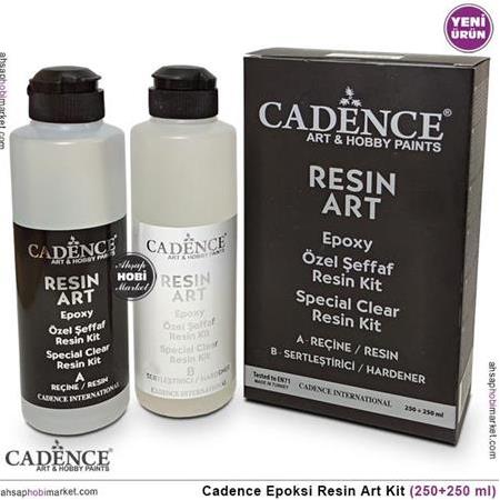 Cadence Epoksi Resin Art - Şeffaf Reçine - 2x250ml