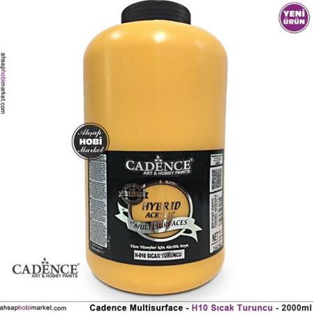 Cadence Multisurface Sıcak Turuncu Rengi - H10 - 2000ml