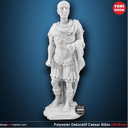 Polyester Caesar Heykel Biblo (25x9cm)
