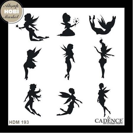 Cadence Home Decor Stencil - HDM193