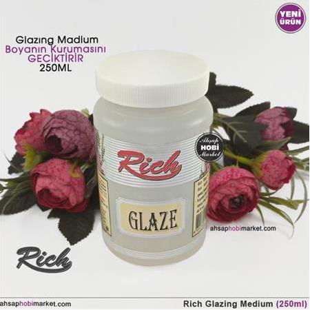 Rich Glazing Medium 250 ml - Kurumayı Geciktirir