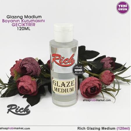 Rich Glazing Medium 120 ml - Kurumayı Geciktirir