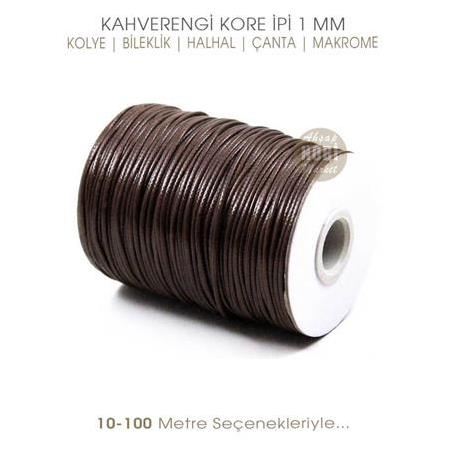 Kahverengi Kore İpi 1 mm