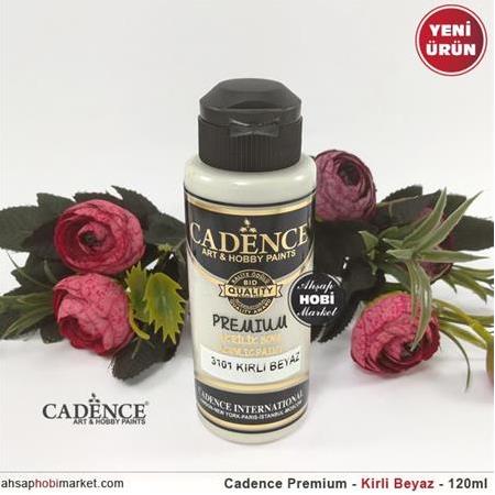 Cadence Premium 120ml 3101 Kirli Beyaz Akrilik