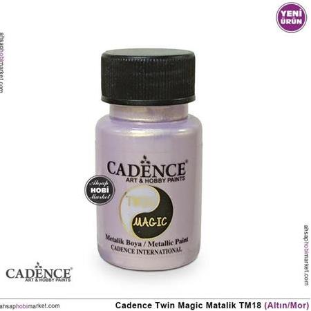 Cadence Twin Magic Altın - Mor No:TM18