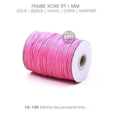 Pembe Kore İpi 1 mm