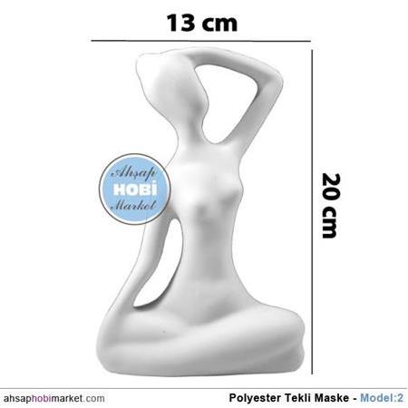 Polyester Yogacı Kadın Heykeli Model:2 (20x13cm)