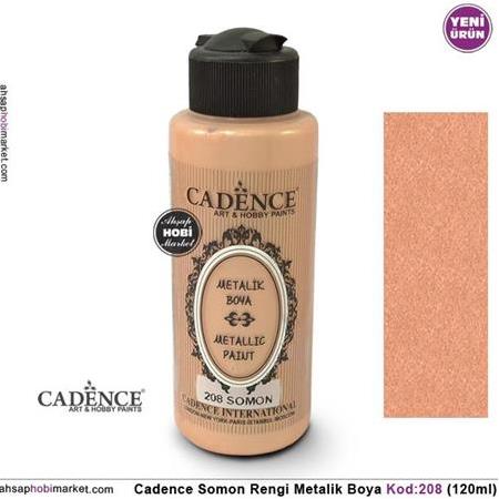 Cadence Metalik Somon Rengi 208 - 120ml