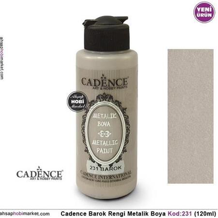 Cadence Metalik Barok Beji Rengi 231 - 120ml