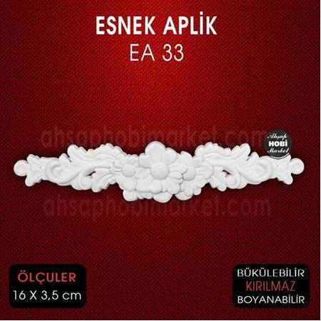 Esnek Aplik EA 33 Tamamlayıcı Obje (16x3,5 cm)