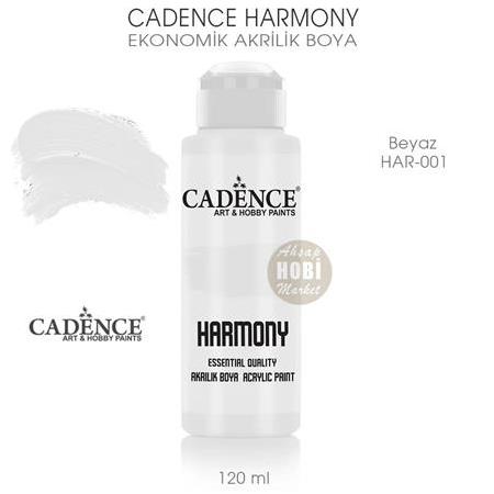 Cadence Harmony Akrilik Boya HAR-001 Beyaz 120 ml
