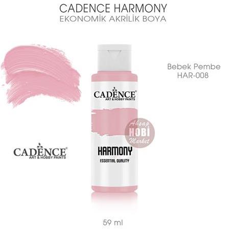 Cadence Harmony Akrilik Boya HAR-008 Bebek Pembe 59 ml