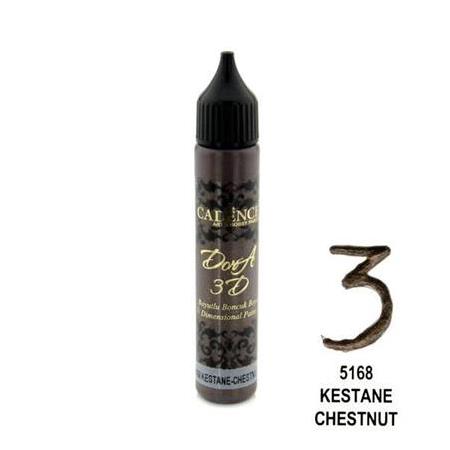 Cadence Boyutlu Boncuk Boya 5168 Kestane