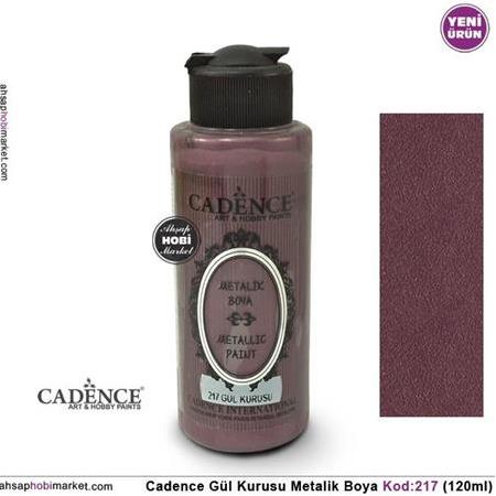 Cadence Metalik Gül Kurusu 217 - 120ml