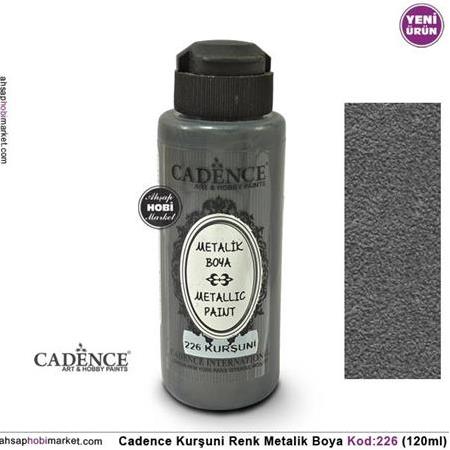 Cadence Metalik Kurşuni Gök Gri 226 - 120ml