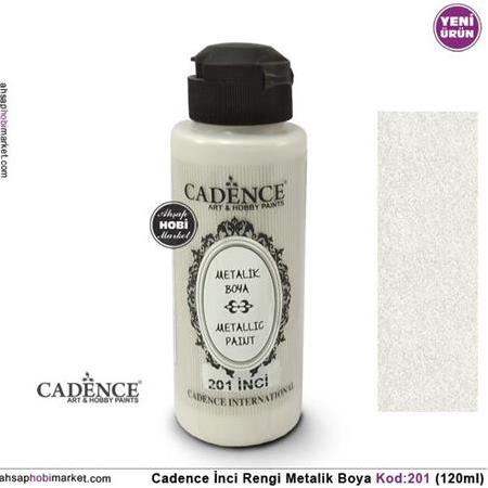 Cadence Metalik İnci Rengi 201 - 120ml