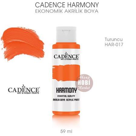 Cadence Harmony Akrilik Boya HAR-017 Turuncu 59 ml