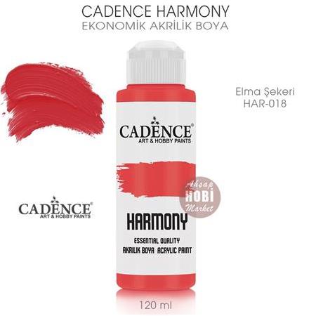 Cadence Harmony Akrilik Boya HAR-018 Elma Şekeri 120 ml