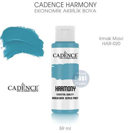 Cadence Harmony Akrilik Boya HAR-020 Irmak Mavi 59 ml