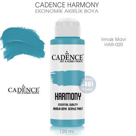 Cadence Harmony Akrilik Boya HAR-020 Irmak Mavi 120 ml
