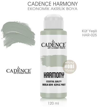 Cadence Harmony Akrilik Boya HAR-025 Küf Yeşili 120 ml