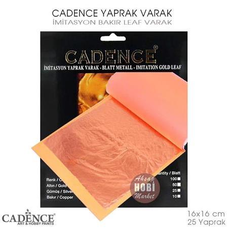 Bakır Yaprak Varak - Cadence - 25 Yaprak