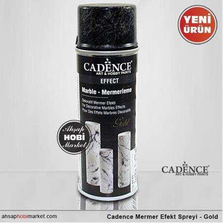 Cadence Mermer Efekti - Marble Effect - Gold - 200ml