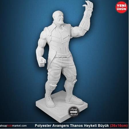 Polyester Thanos Heykeli (36x16cm)