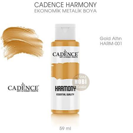 Cadence Harmony Metalik Boya HARM-001 Gold Altın 59 ml