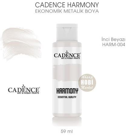 Cadence Harmony Metalik Boya HARM-004 İnci Beyazı 59 ml