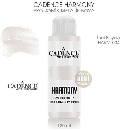 Cadence Harmony Metalik Boya HARM-004 İnci Beyazı 120 ml