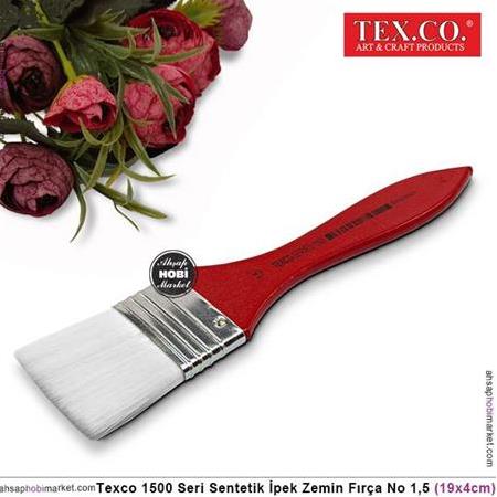 Texco İpek Zemin Boyama Fırçası 1500 Serisi No 1,5 (19x4cm)