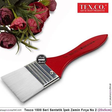 Texco İpek Zemin Boyama Fırçası 1500 Serisi No 2 (20x5cm)