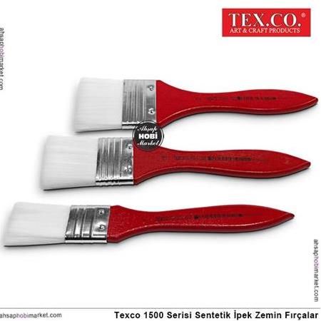 Texco İpek Zemin Boyama Fırçası 1500 Serisi No 1,5 (19x4cm)