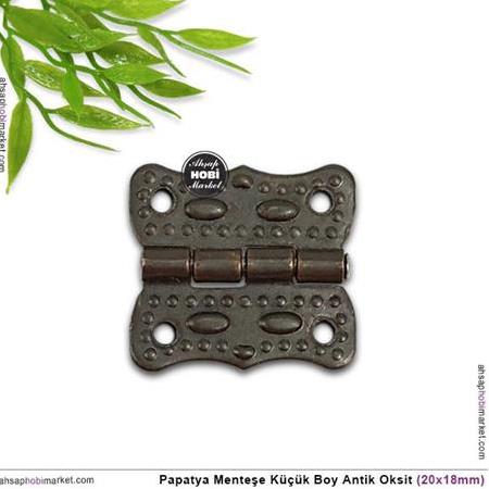 Papatya Menteşe Antik Renkli Küçük Boy (20x18mm)