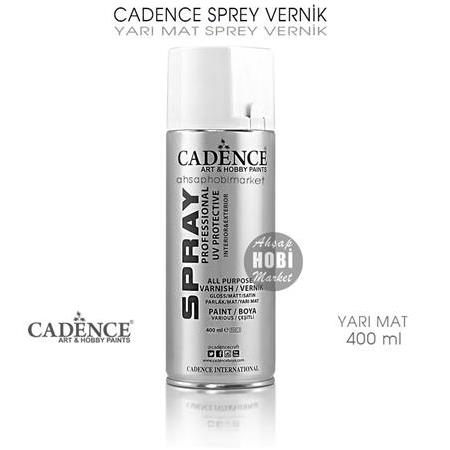 Cadence Yarı Mat Sprey Vernik (400 ml)