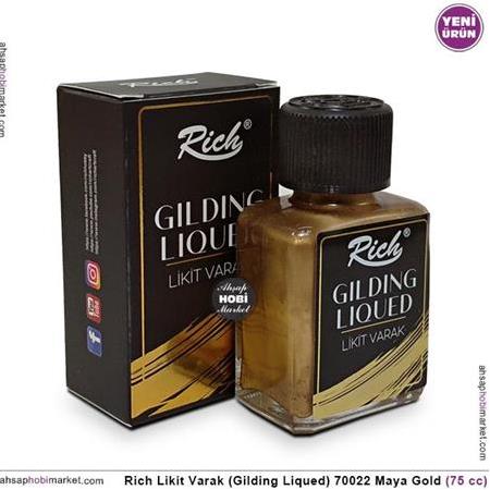 Rich Likit Varak (Gilding Liqued) 70022 Maya Gold