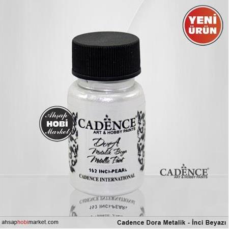 Cadence Dora Metalik İnci Beyazı No:152