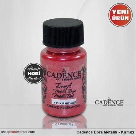 Cadence Dora Metalik Kırmızı Renk No:133