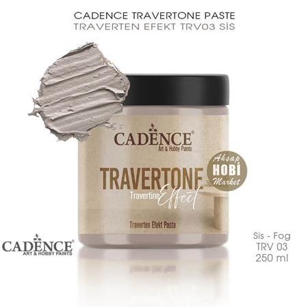 Cadence Traverten Efekt Rölyef Pasta TRV 03 Sis Rengi 250 ml