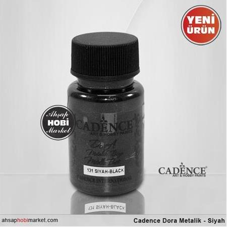 Cadence Dora Metalik Siyah No:131