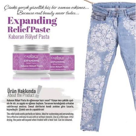 Cadence Kabaran Rölyef Pasta 150ml